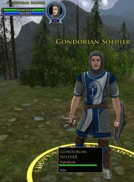 lord of the rings gondor soldier