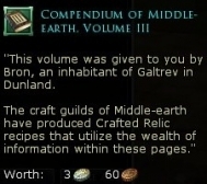 lotro compendium of middle earth